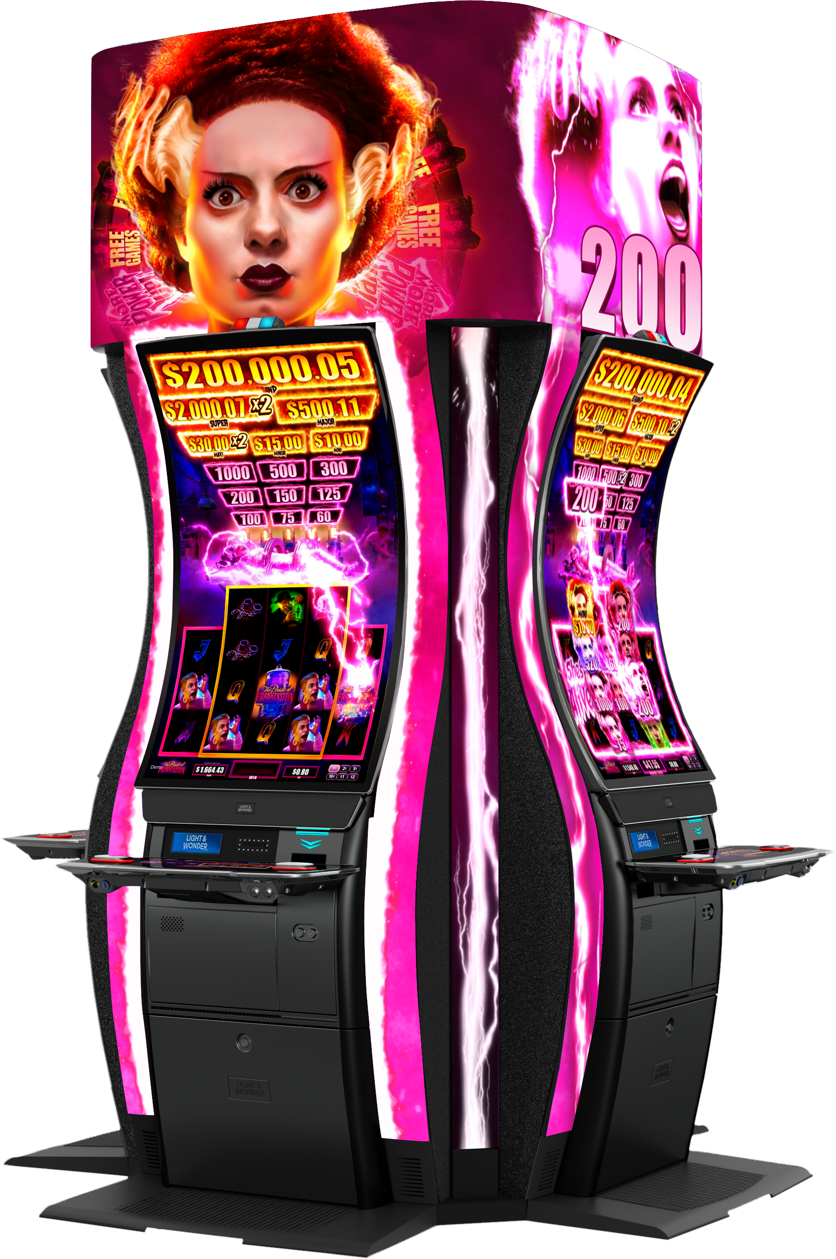 Bride of Frankenstein Cabinet